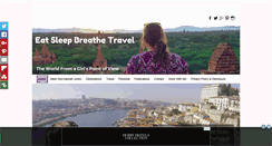 Desktop Screenshot of eatsleepbreathetravel.com